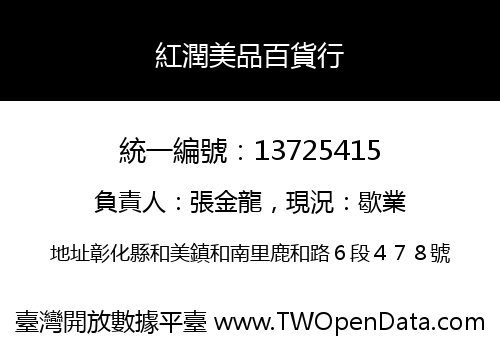紅潤美品百貨行