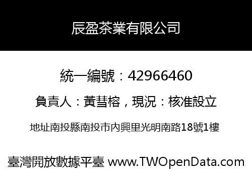 辰盈茶業有限公司