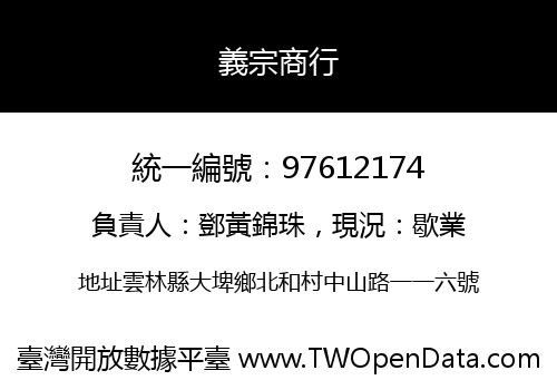 義宗商行