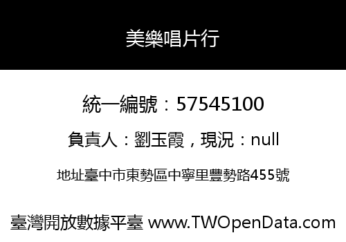 美樂唱片行