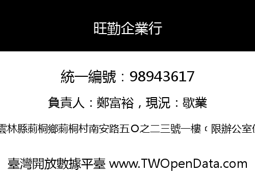 旺勤企業行