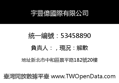 宇豐億國際有限公司