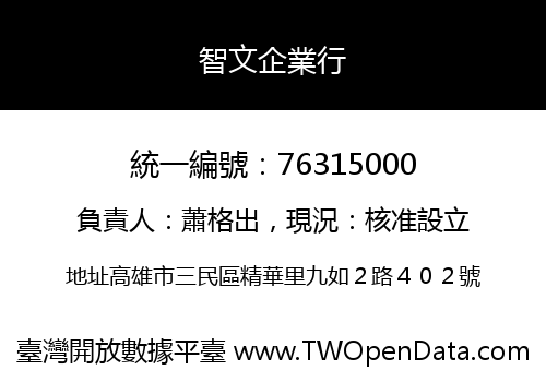 智文企業行