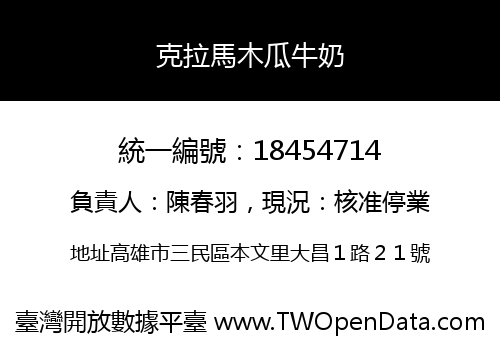 克拉馬木瓜牛奶