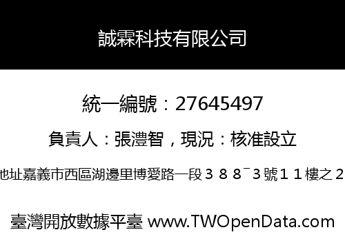 誠霖科技有限公司