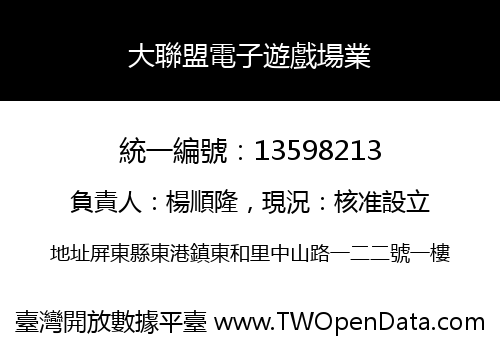 大聯盟電子遊戲場業