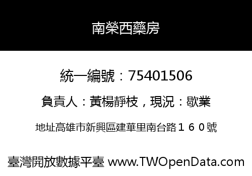南榮西藥房