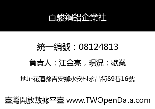 百駿鋼鋁企業社