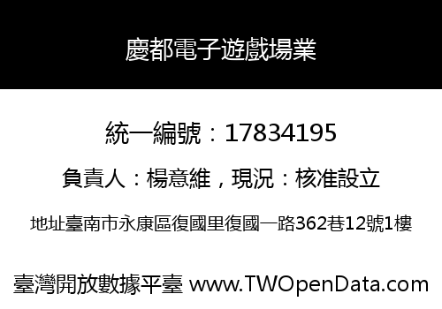 慶都電子遊戲場業