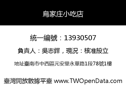 烏家庄小吃店