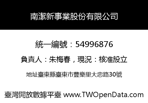 南潔新事業股份有限公司