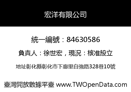 宏洋有限公司