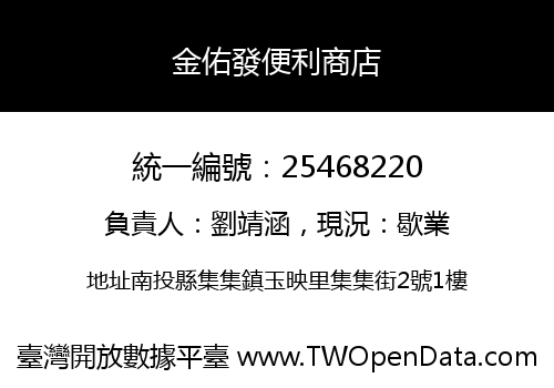 金佑發便利商店