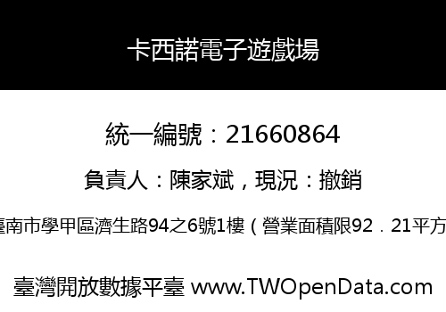 卡西諾電子遊戲場