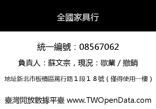 全國家具行