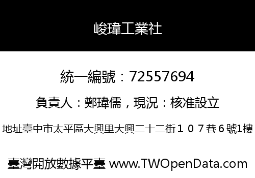 峻瑋工業社