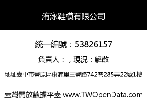 洧泳鞋模有限公司