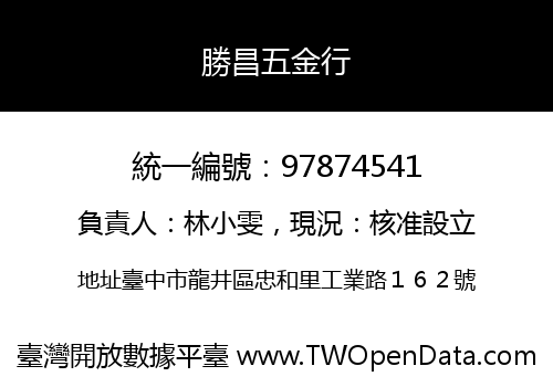 勝昌五金行