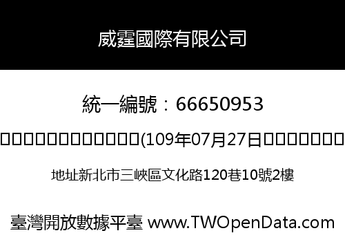 威霆國際有限公司