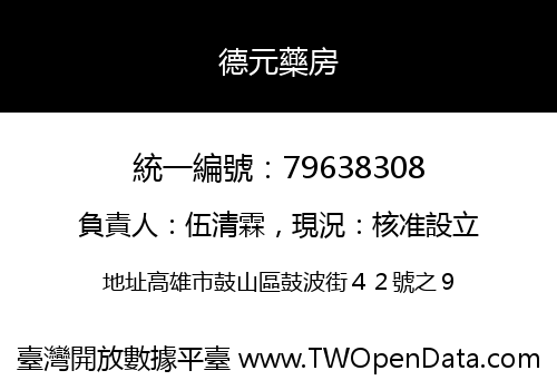 德元藥房