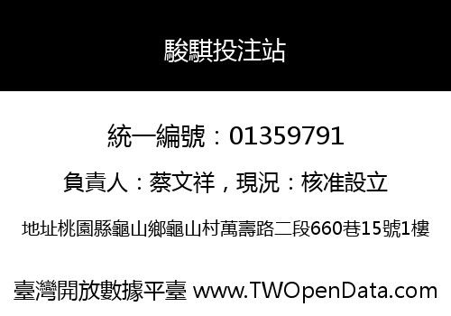 駿騏投注站