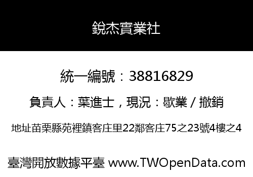 銳杰實業社