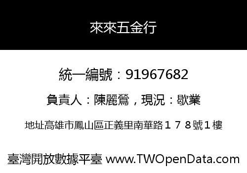 來來五金行
