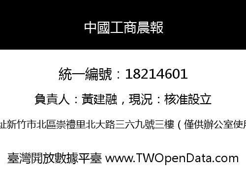 中國工商晨報