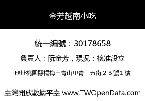 金芳越南小吃