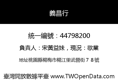 義昌行