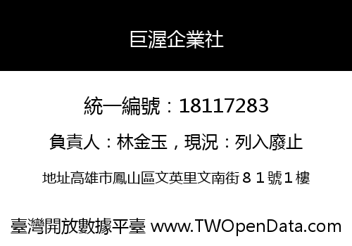 巨渥企業社
