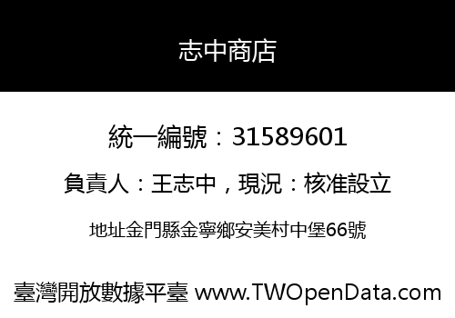 志中商店