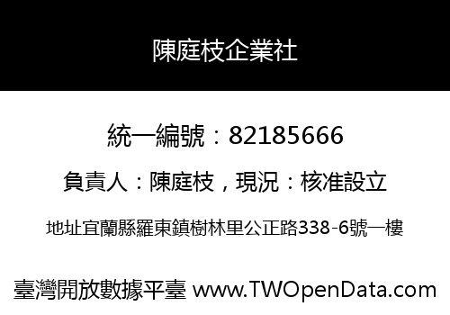 陳庭枝企業社