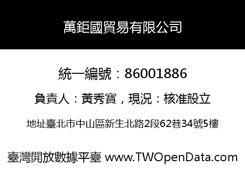 萬鉅國貿易有限公司