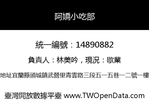 阿嬌小吃部