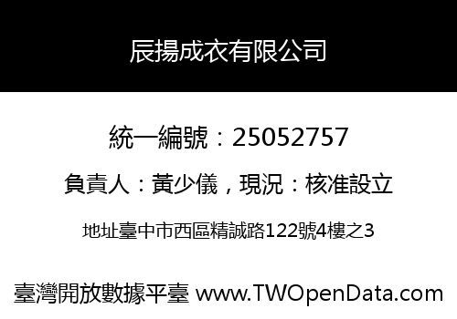 辰揚成衣有限公司