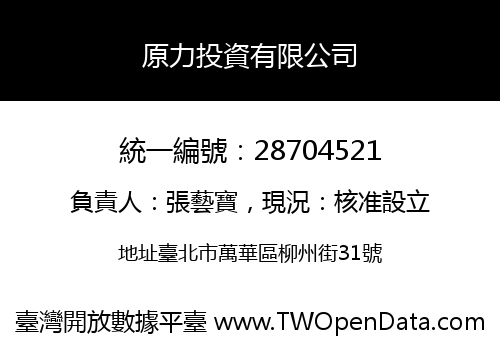 原力投資有限公司