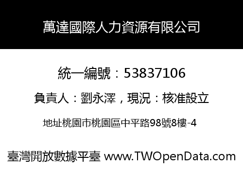 萬達國際人力資源有限公司