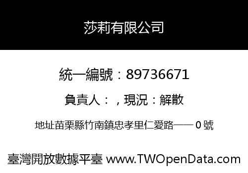 莎莉有限公司