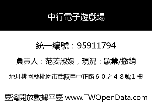 中行電子遊戲場