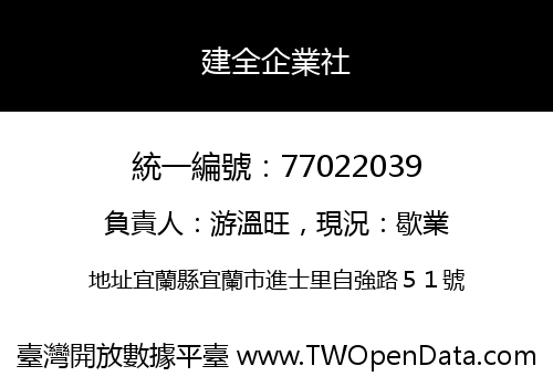 建全企業社