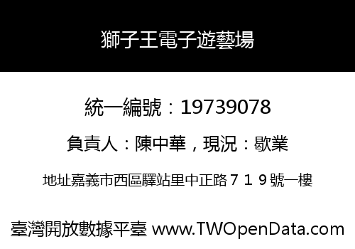 獅子王電子遊藝場