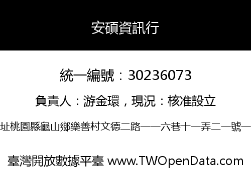 安碩資訊行
