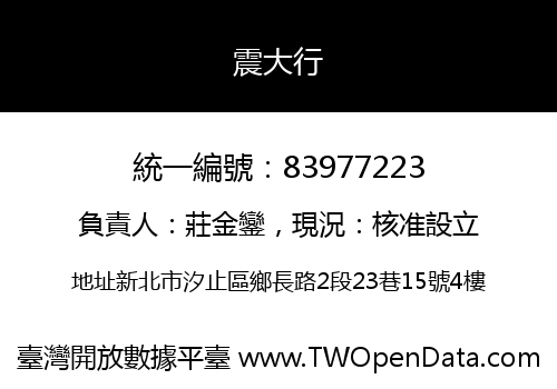 震大行