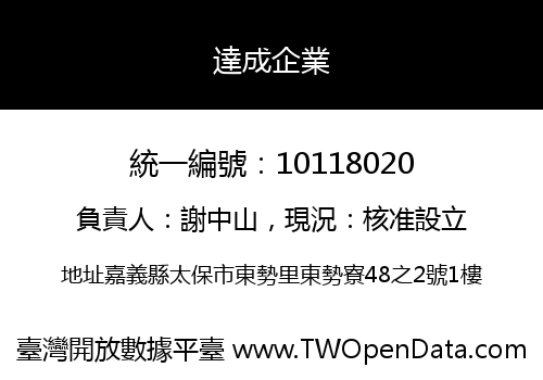 達成企業