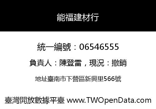 能福建材行