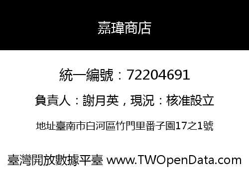 嘉瑋商店