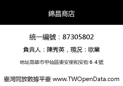 錦昌商店
