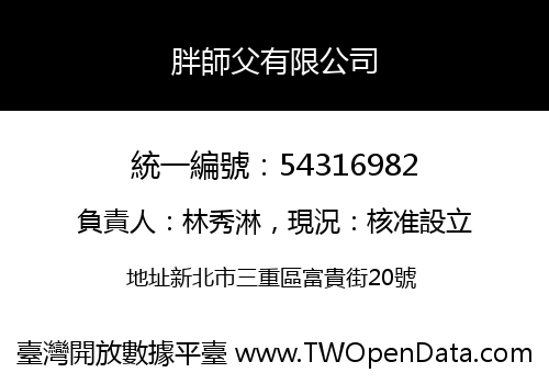 胖師父有限公司