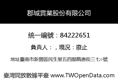 郡城實業股份有限公司